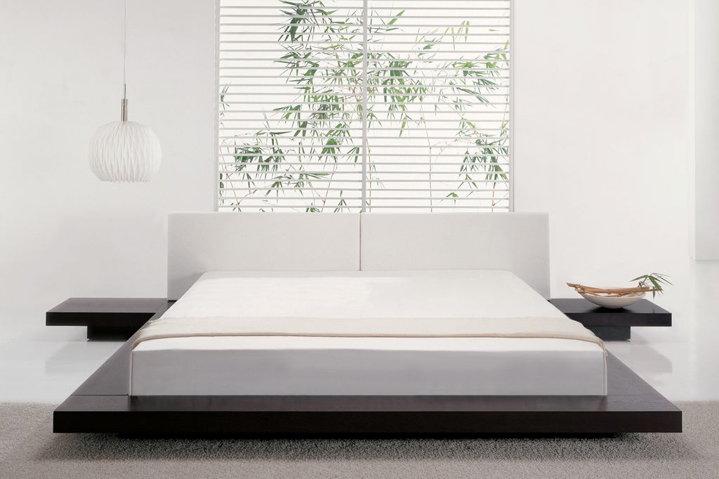  Эргономичное размещение кровати в японском стиле